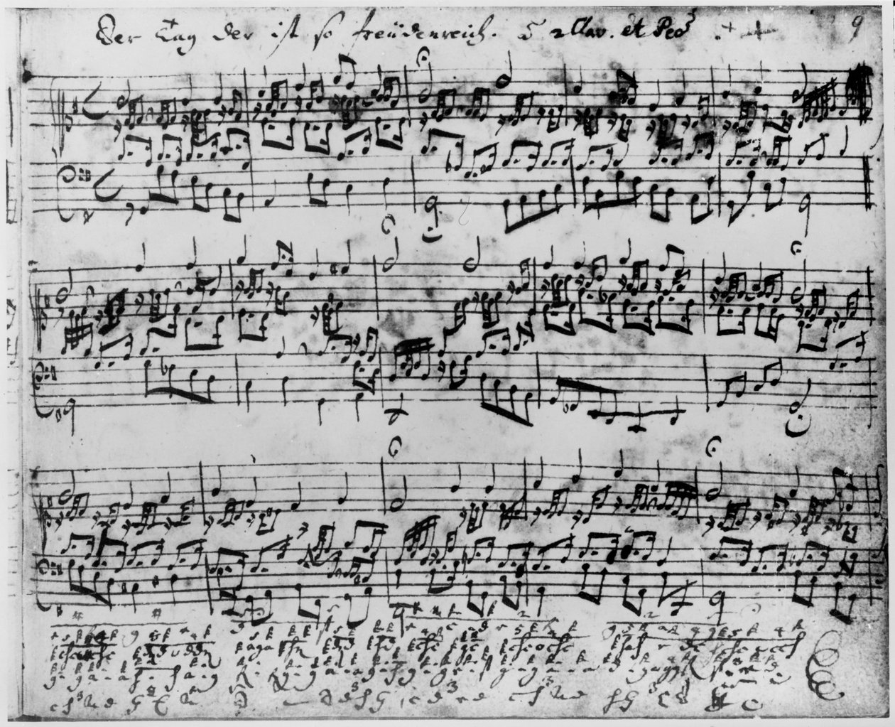 Orgelbuchlein (Samling af orgelstykker), Kor, 1713-17 af Johann Sebastian Bach