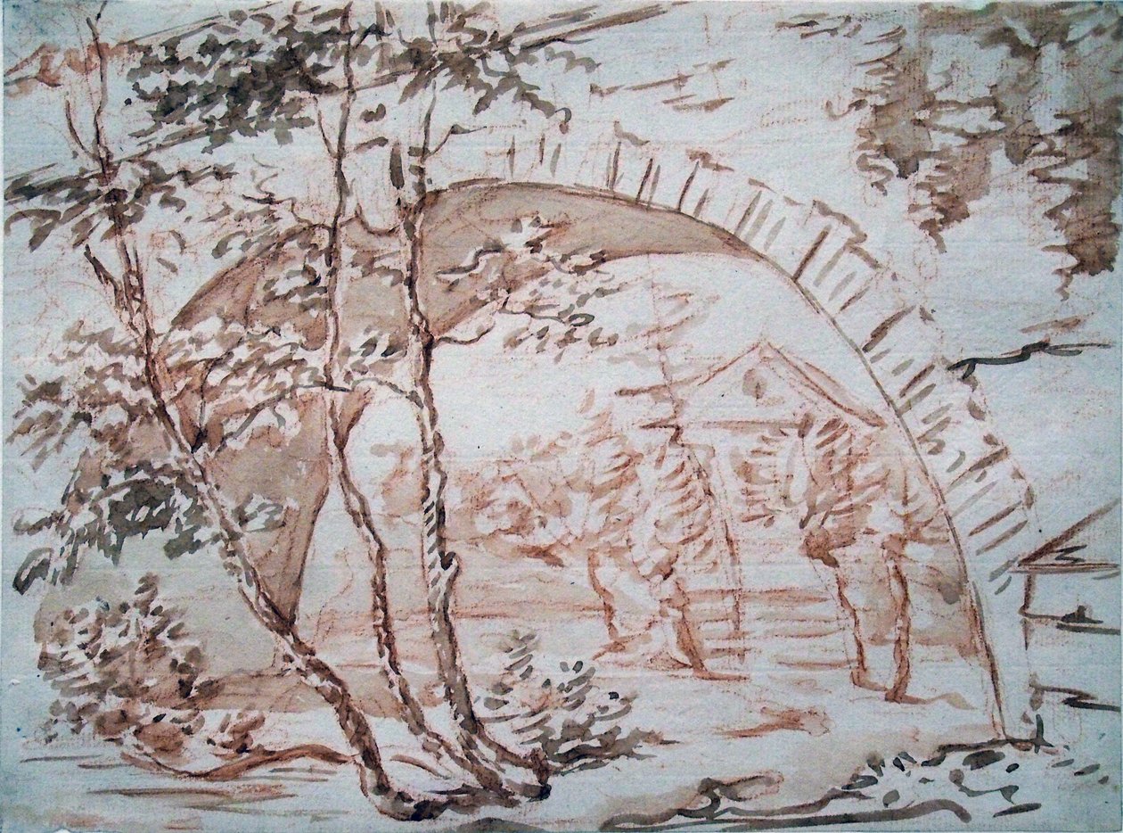 Sternbrücke (Slotsbroen) i Weimar af Johann Wolfgang von Goethe