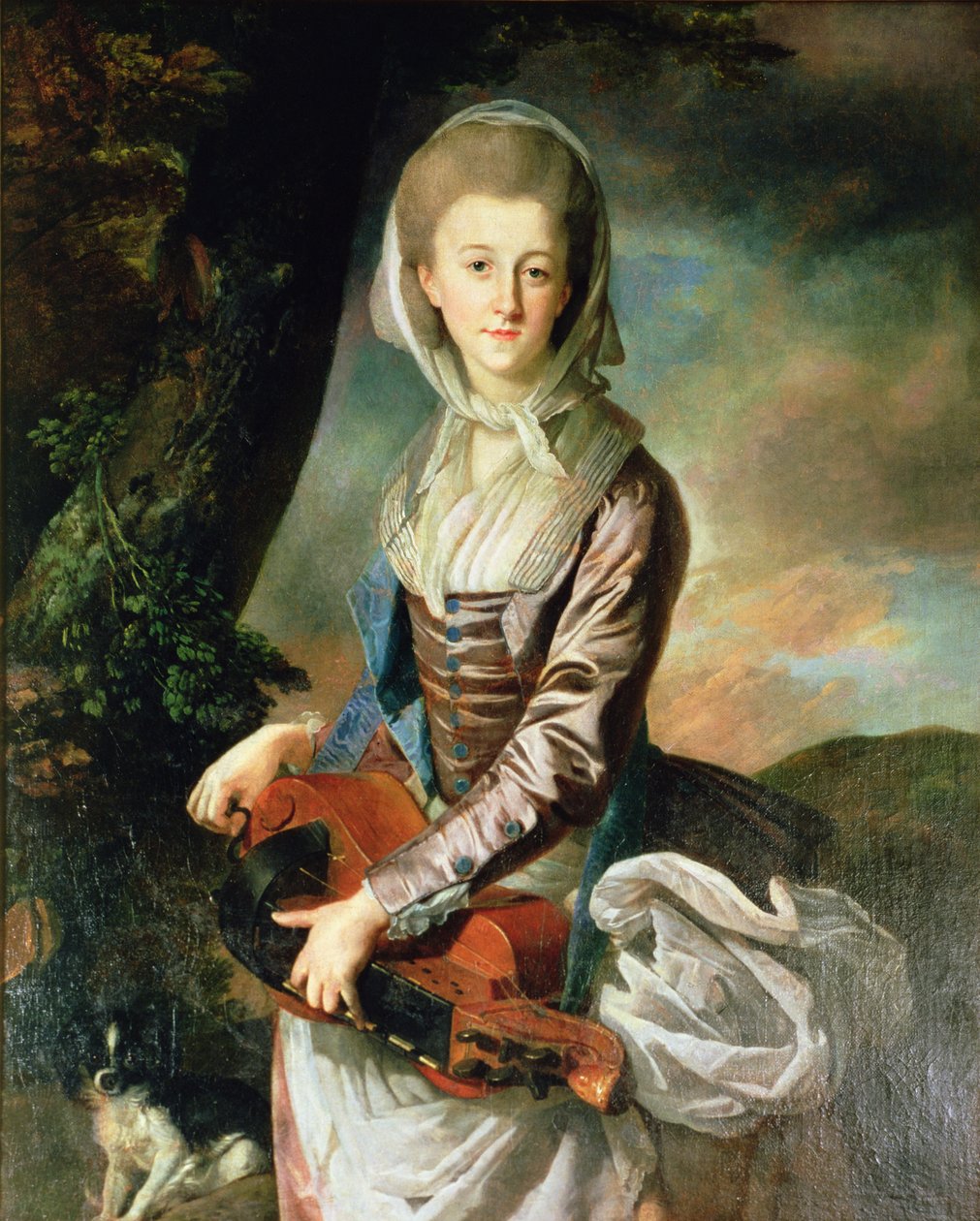 Miss Anne Gore som savoyarde, 1774 af Johan Joseph Zoffany