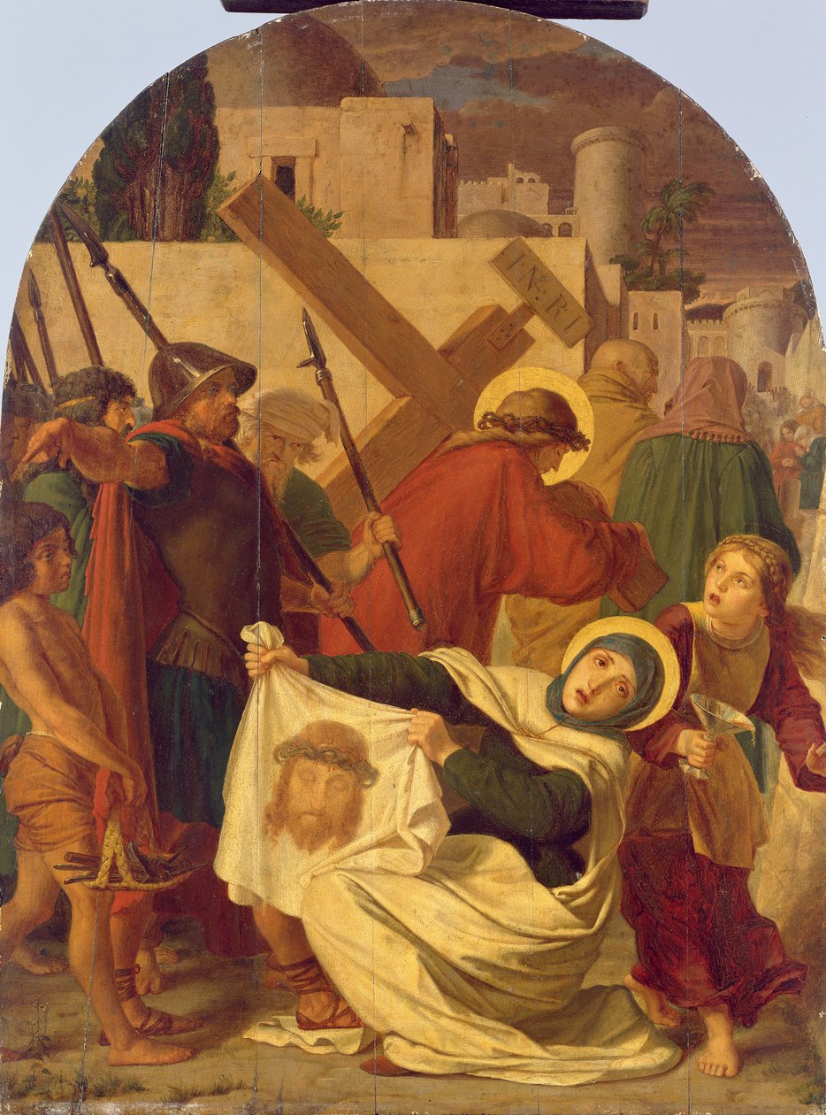 Bærelsen af korset af Johann von Schraudolph