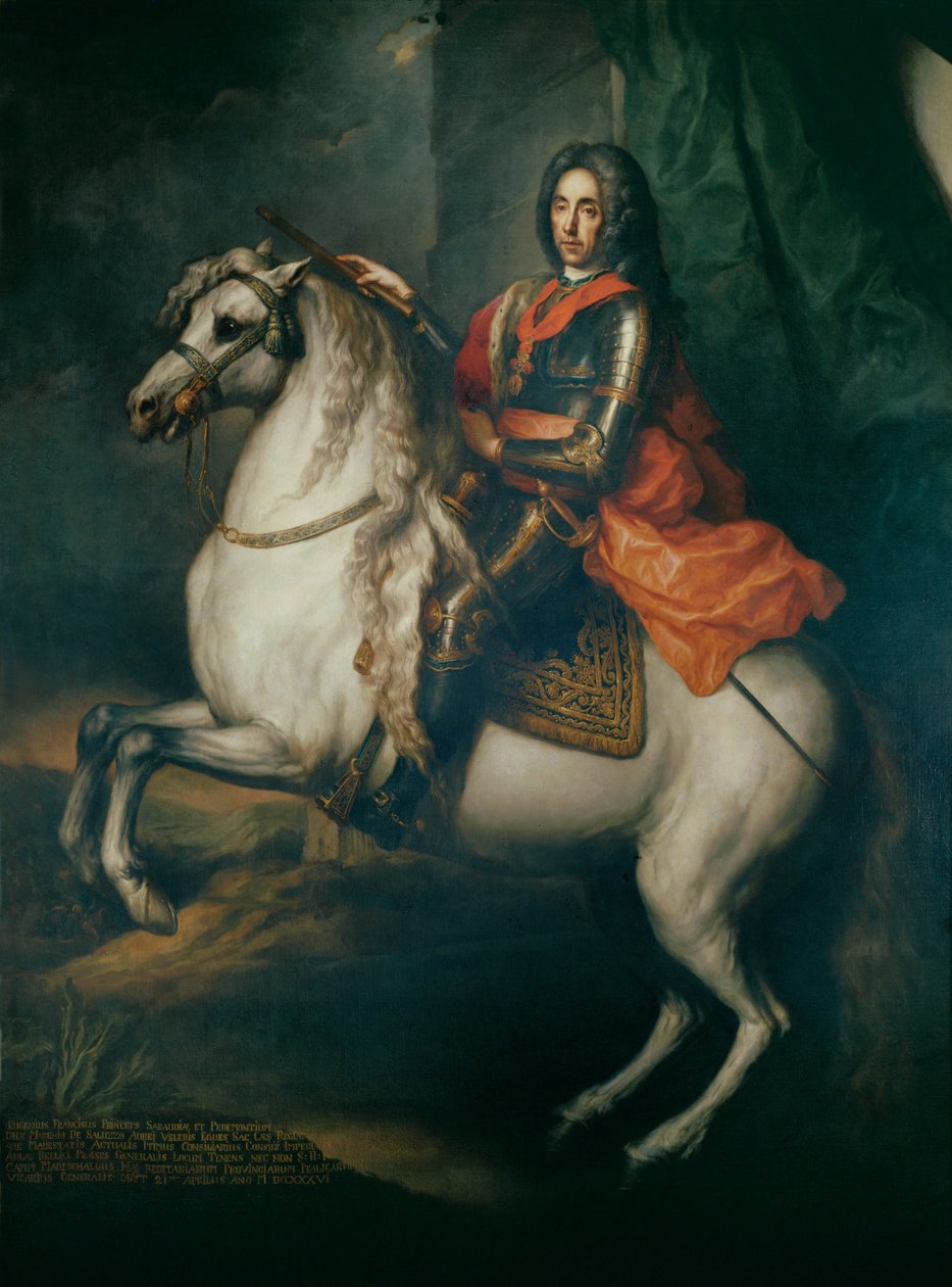 Eugen af Savoyen, prins, den største general ... af Johann Gottfried Auerbach