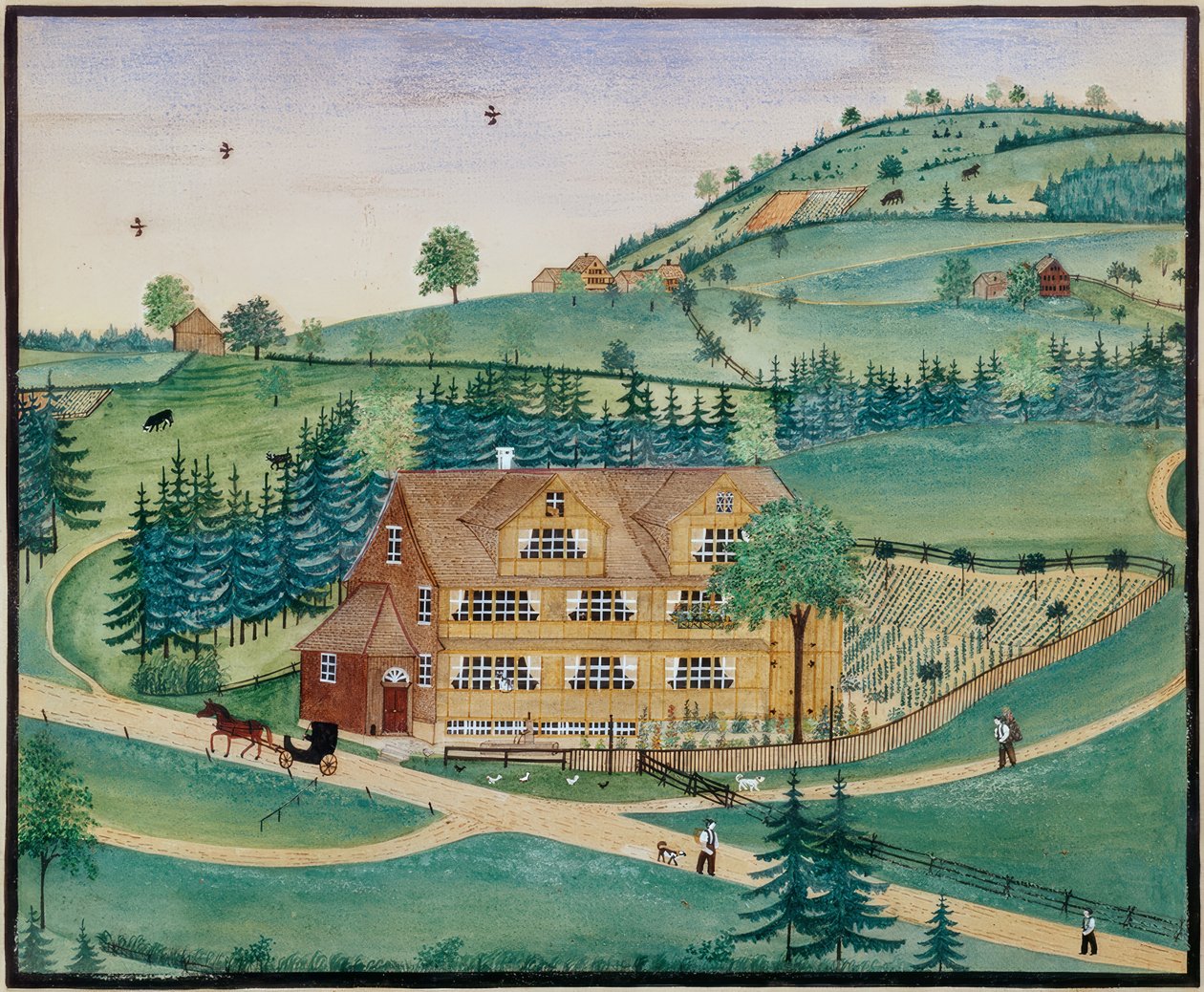 Segenbach Kro af Johann-Jakob Heuscher