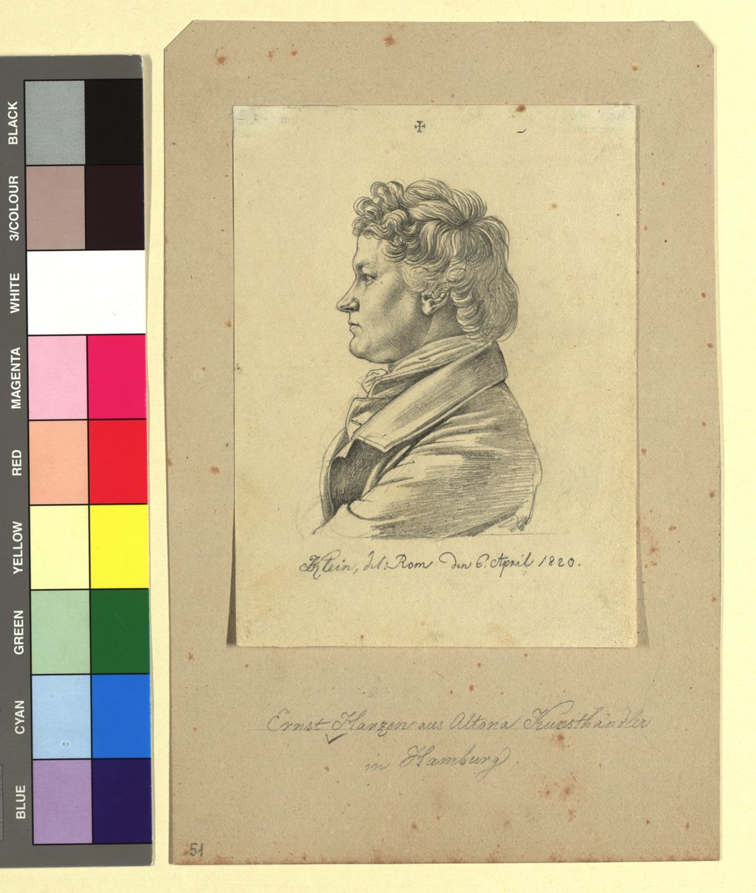 Georg Ernst Harzen (Altena 1790-1863), kunsthandler af Johann Adam Klein