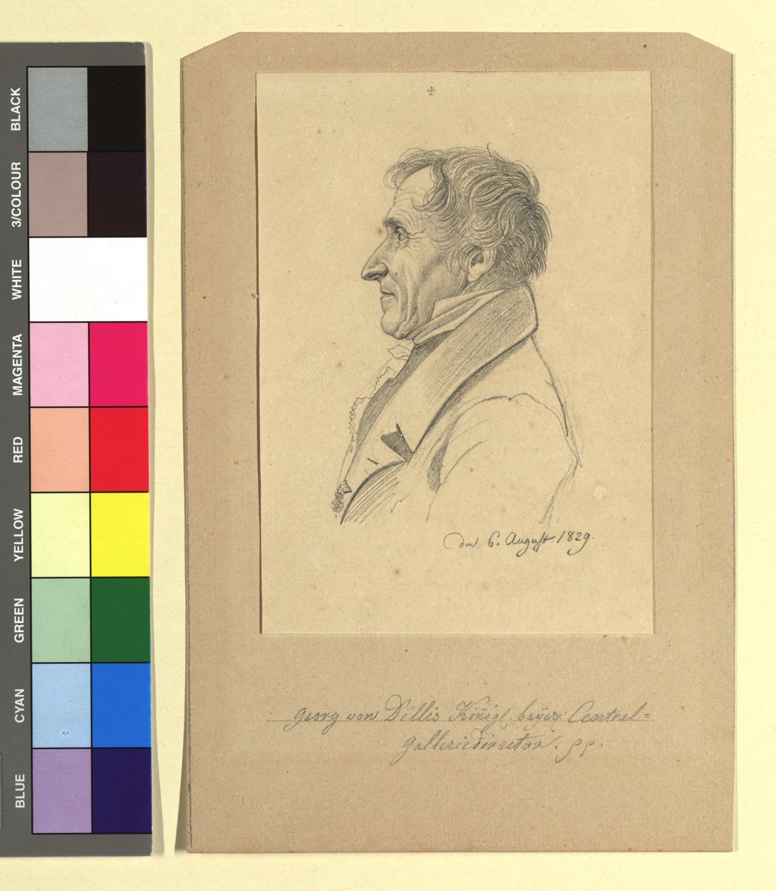 Georg von Dillis (1759-1841), maler, galleridirektør af Johann Adam Klein