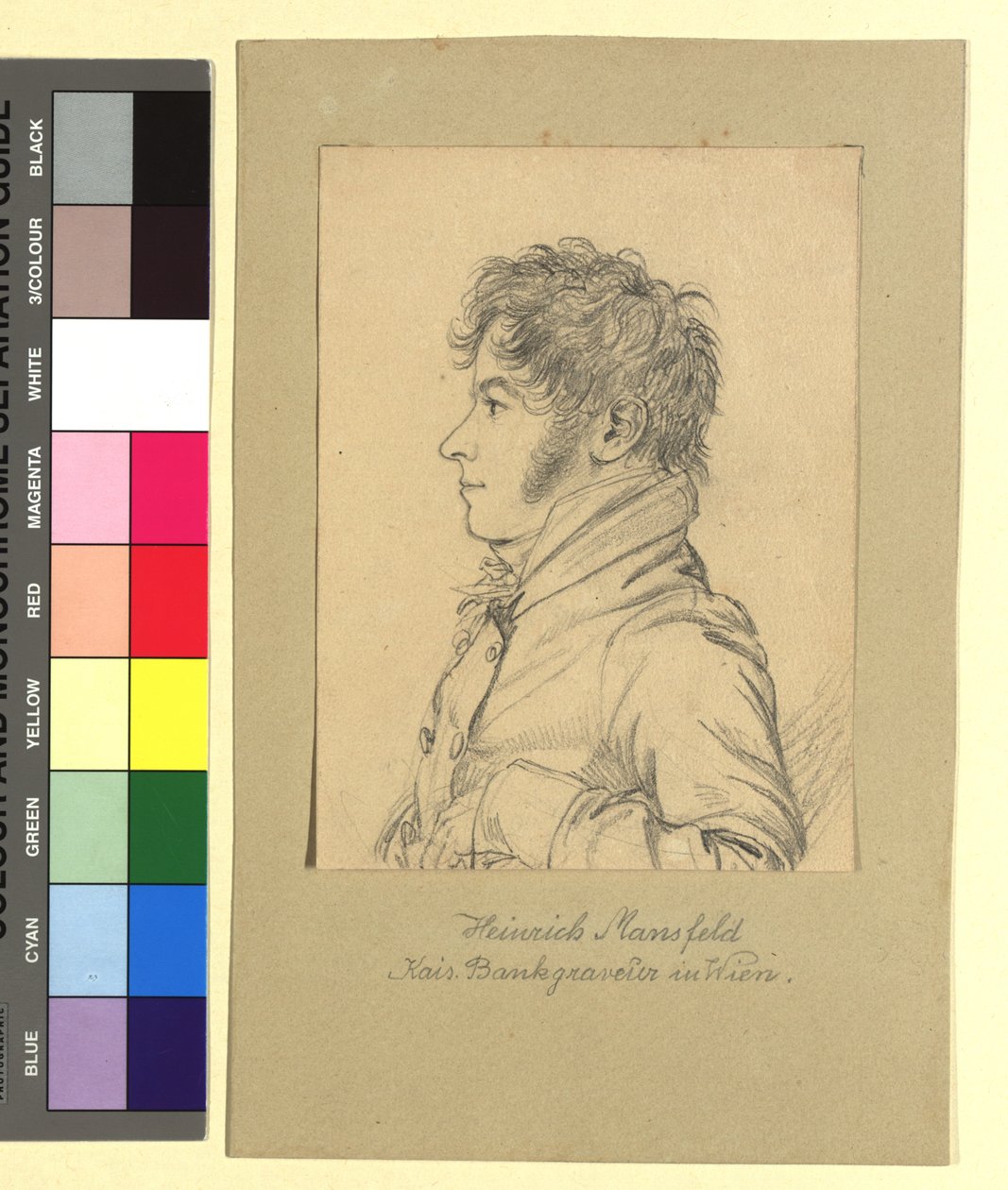 Heinrich Josef Mansfeld (1785–1866), kobberstikker og gravør af Johann Adam Klein