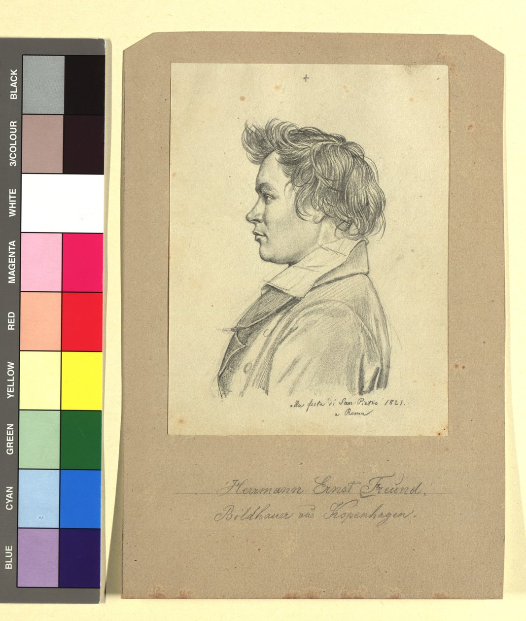 Hermann Ernst Freund (1786-1840), billedhugger af Johann Adam Klein