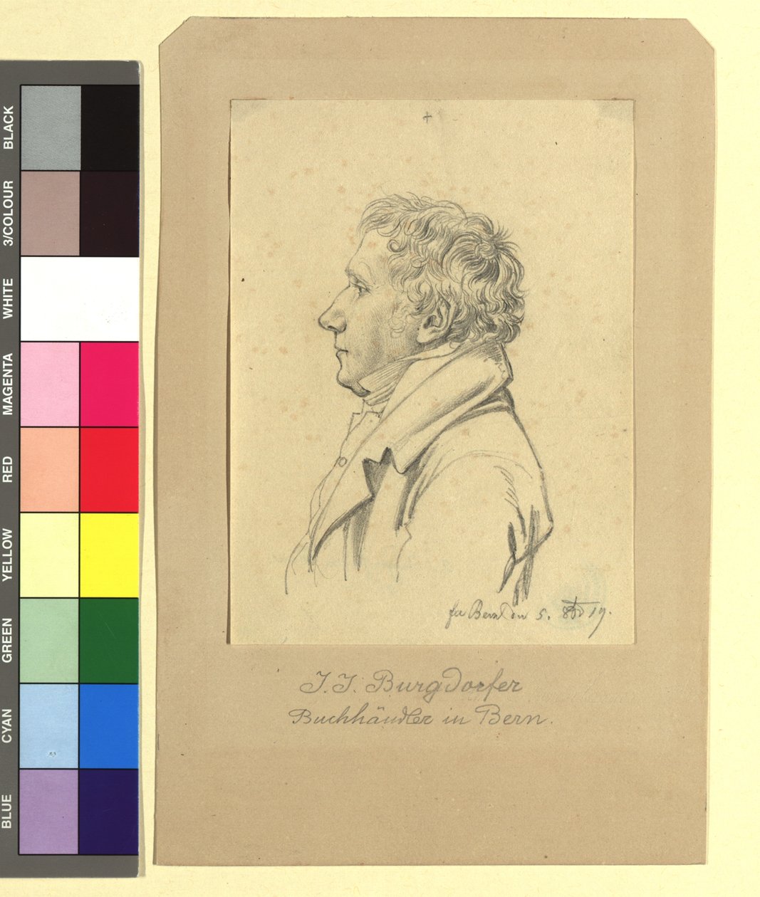 J. J. Burgdorfer, boghandler i Bern af Johann Adam Klein