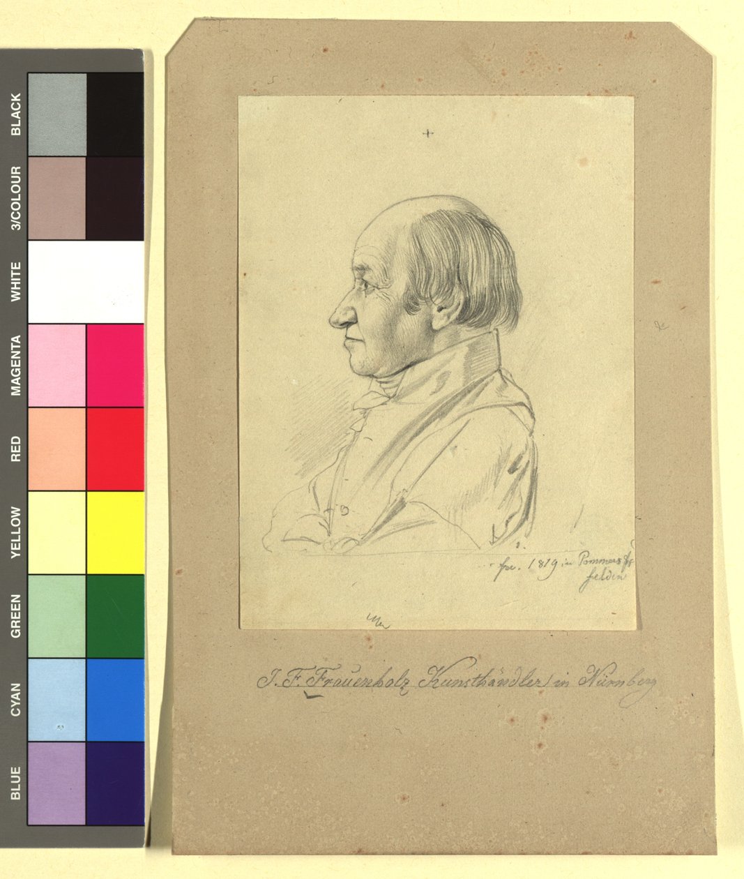 Johann Friedrich Frauenholz (1758–1822), kunsthandler i Nürnberg af Johann Adam Klein