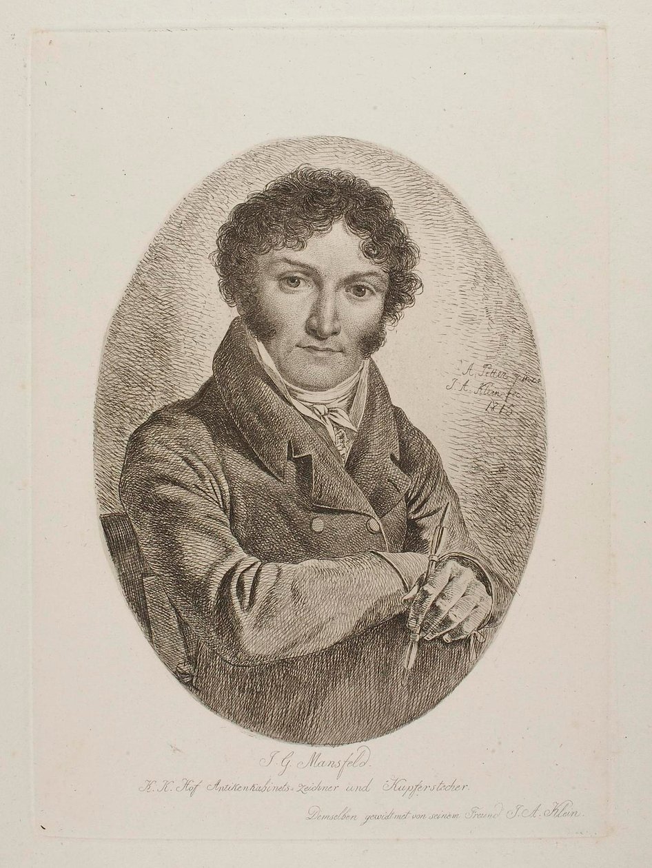 Johann Georg Mansfeld af Johann Adam Klein