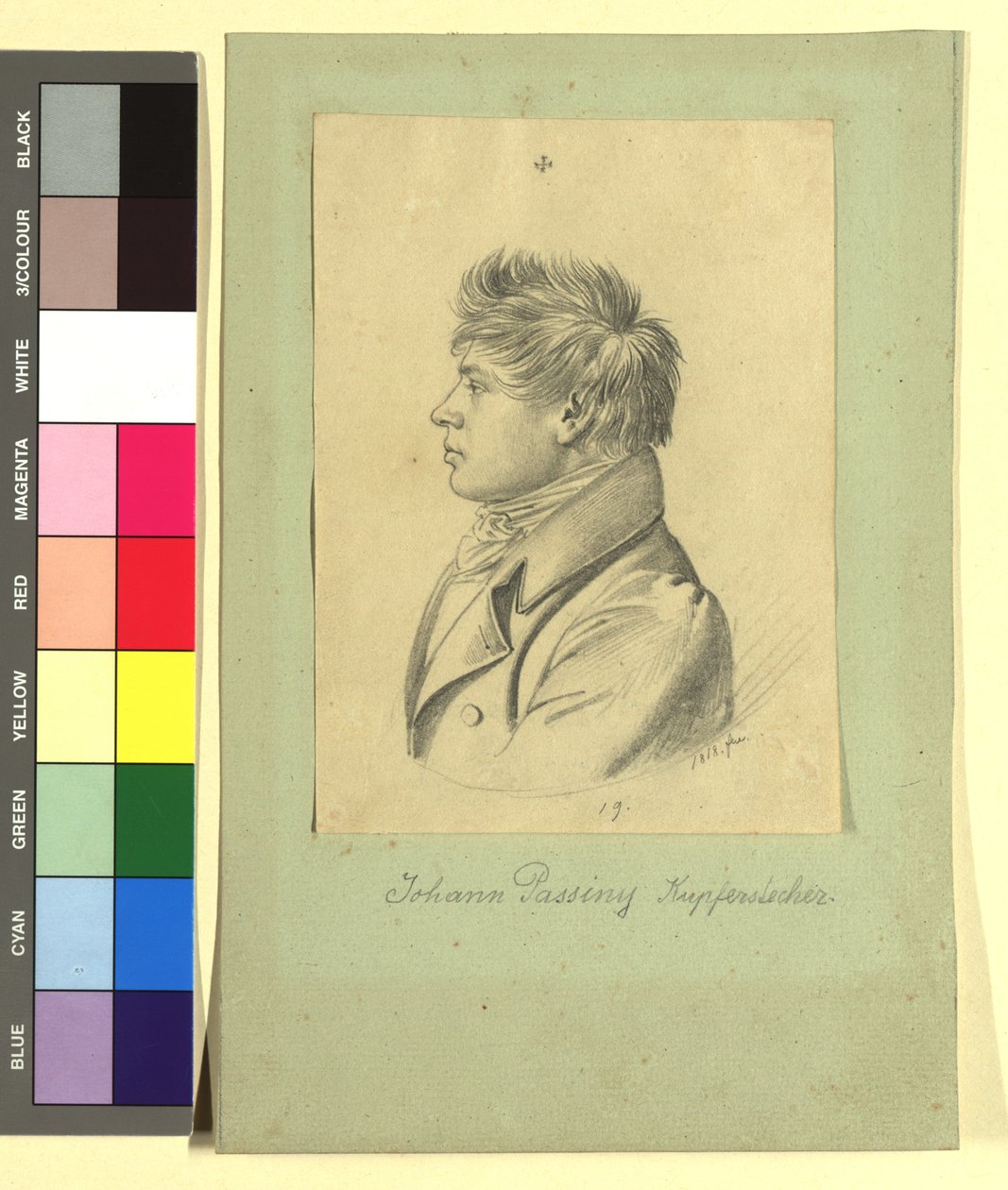 Johann Nepomuk Passini (1798-1874), maler af Johann Adam Klein