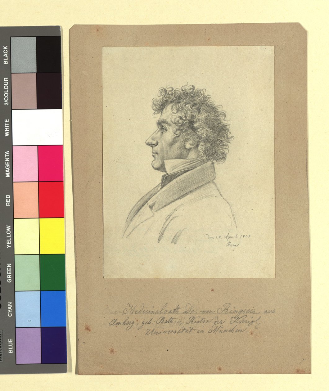 Johann Nepomuk von Ringseis (1785-1880), læge, rektor af Johann Adam Klein