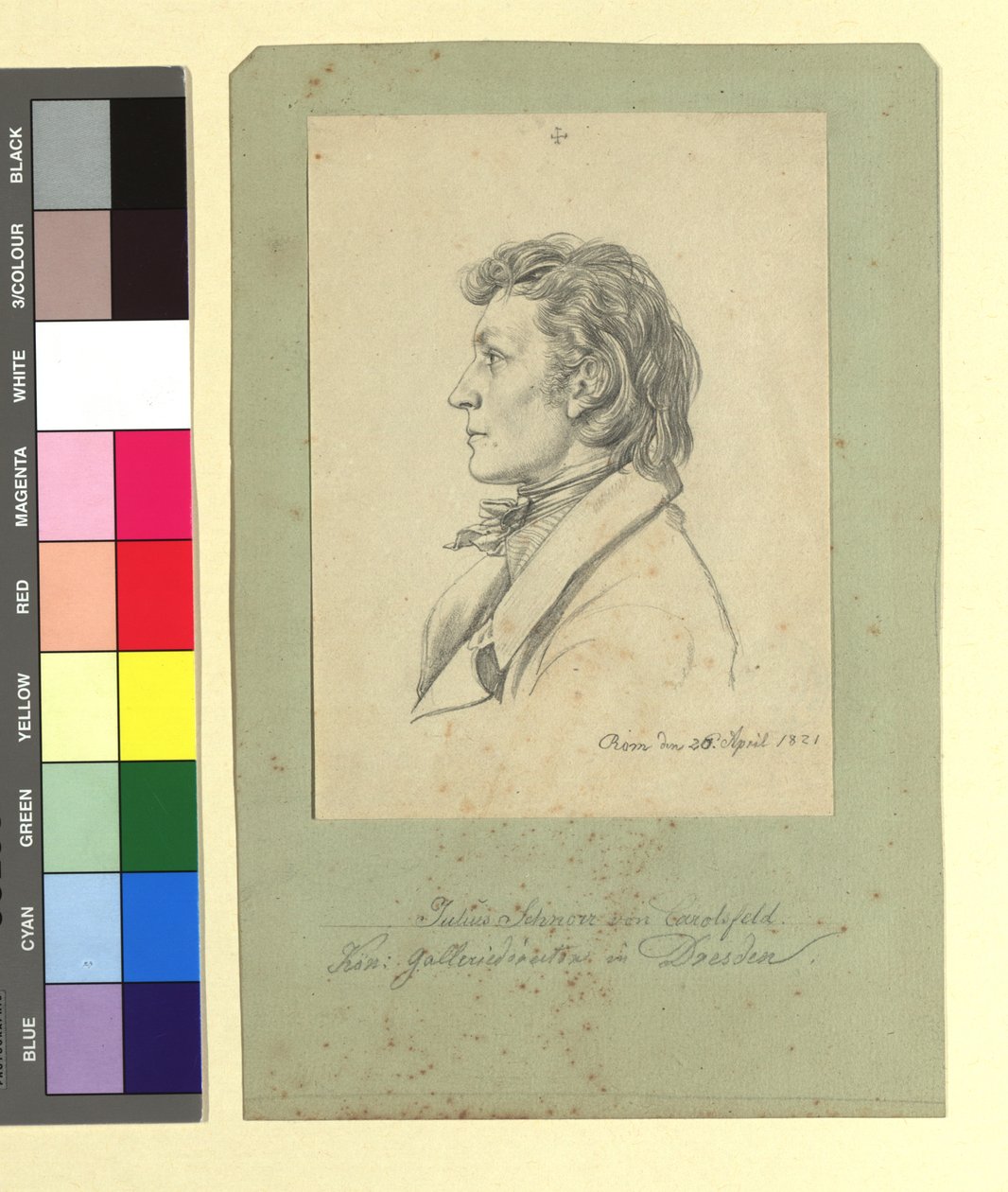 Julius Schnorr von Carolsfeld (1794-1872), maler af Johann Adam Klein