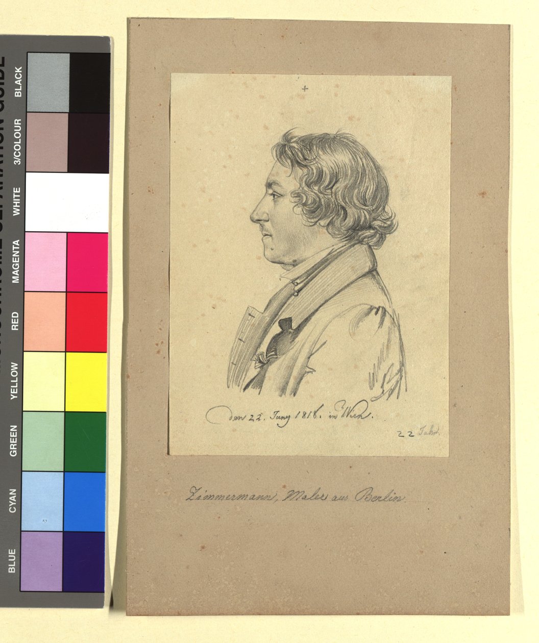 Karl Friedrich Zimmermann (1796–1820), maler af Johann Adam Klein