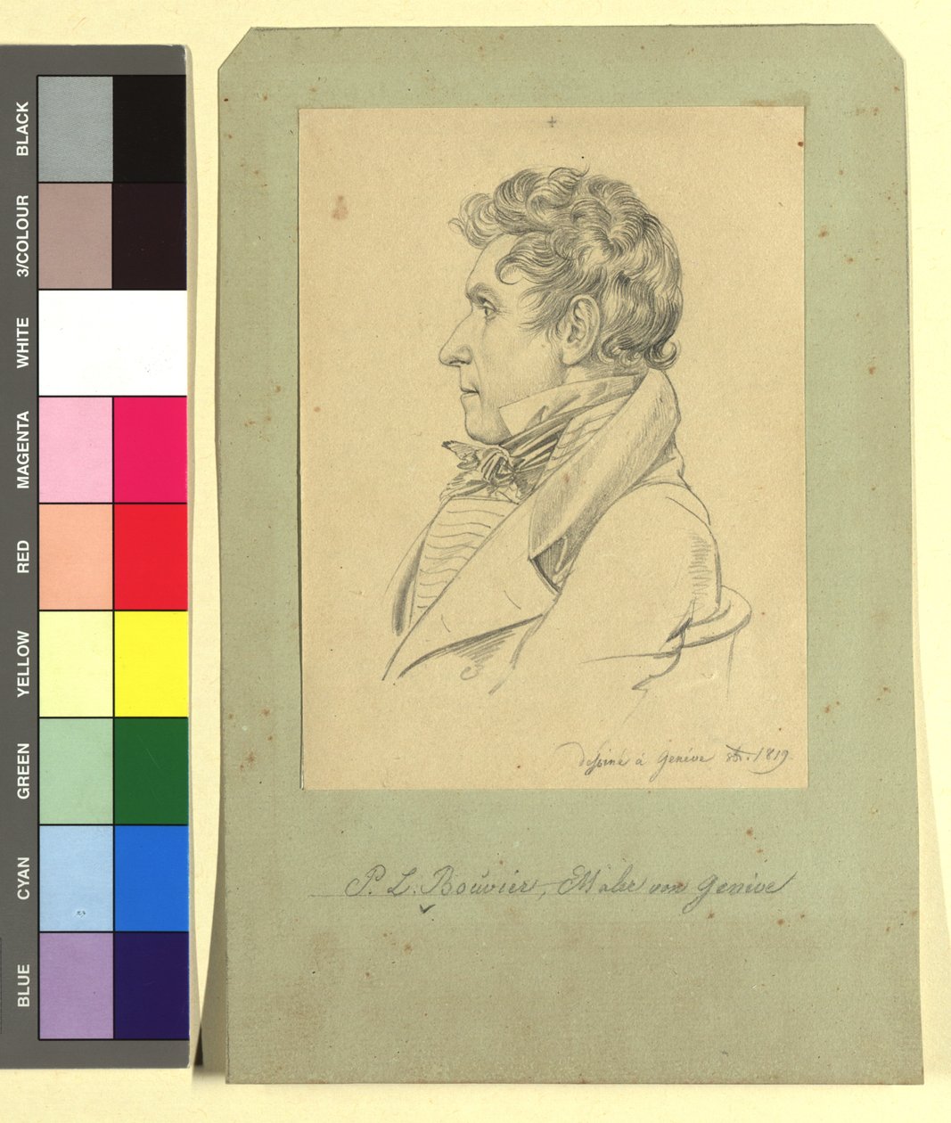 Pierre Louis Bouvier (1766-1836), portrætmaler af Johann Adam Klein