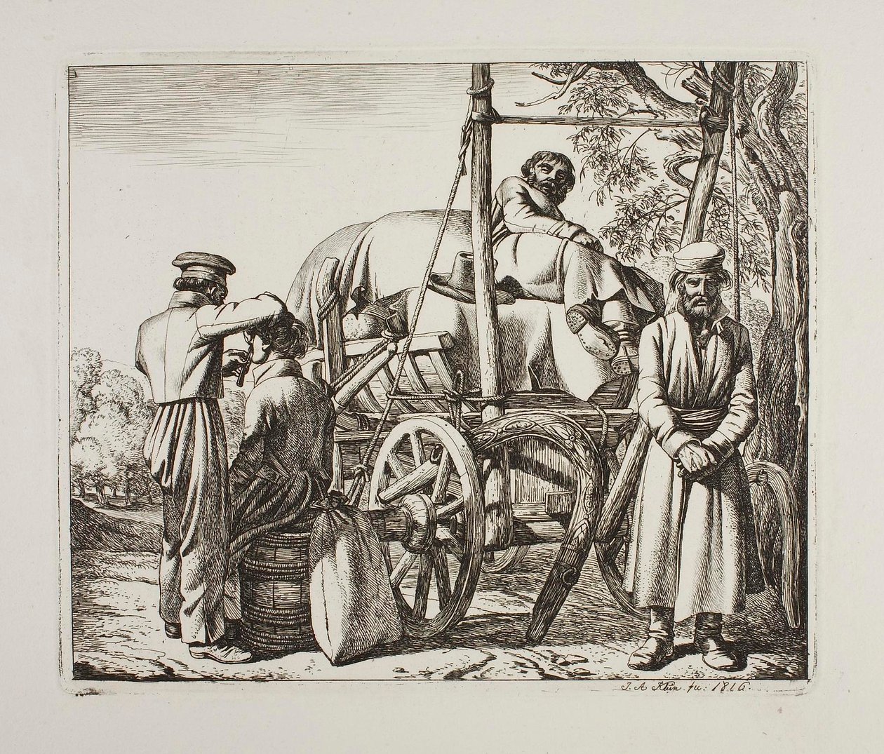 Det russiske militær af Johann Adam Klein
