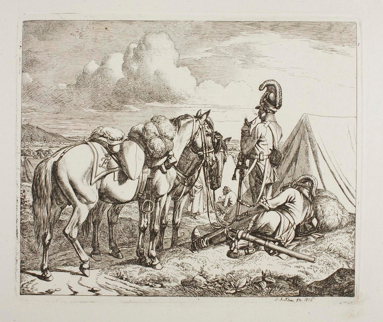 Det russiske militær af Johann Adam Klein