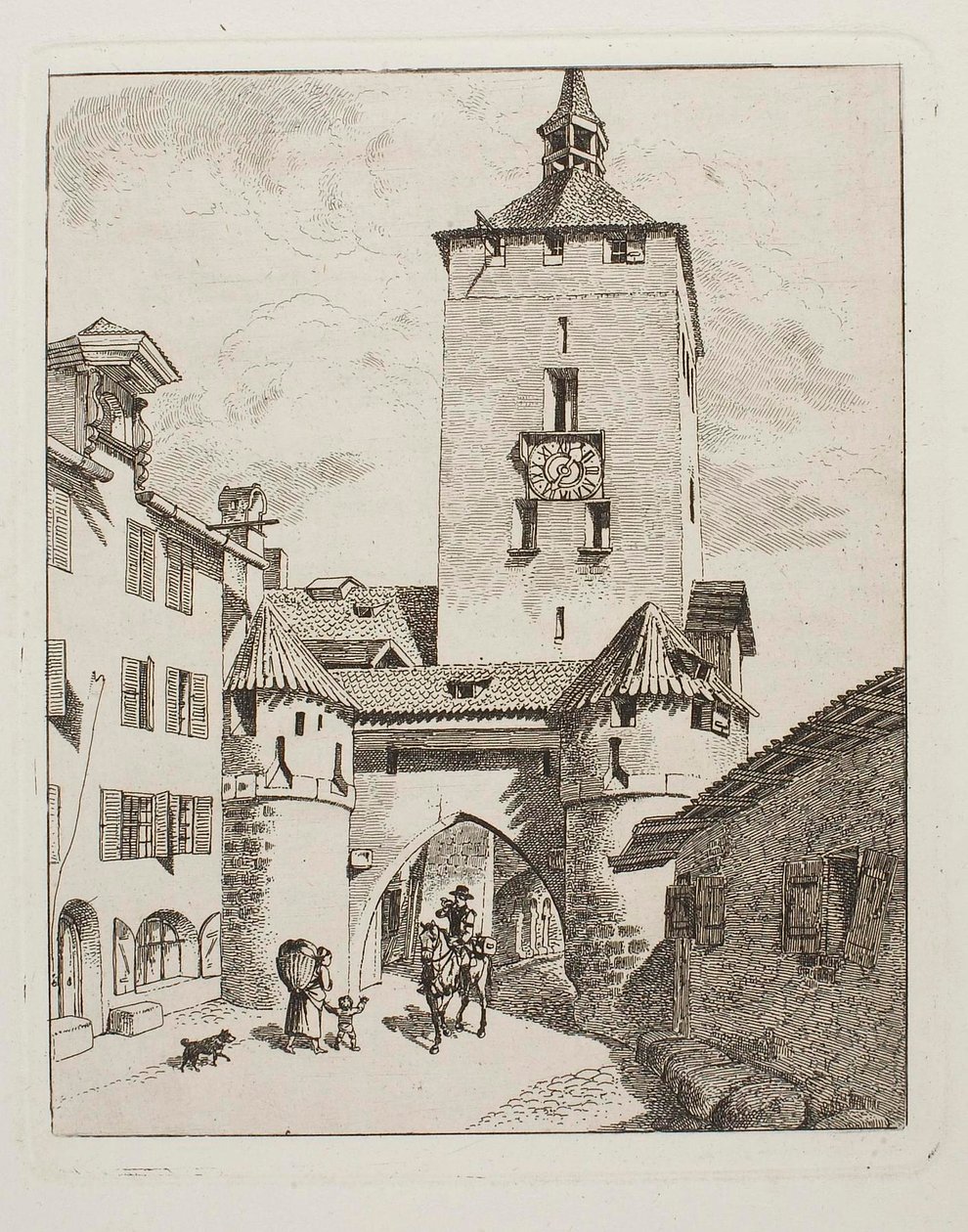 Nürnberg-porten af Johann Adam Klein