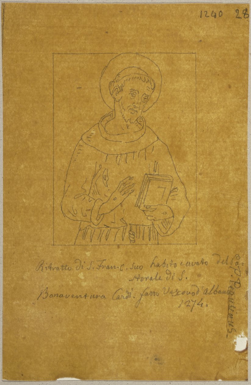 Aus: Sammlung von Umrissen und Durchzeichnungen, Band 2, Blatt 110 af Johann Anton Ramboux