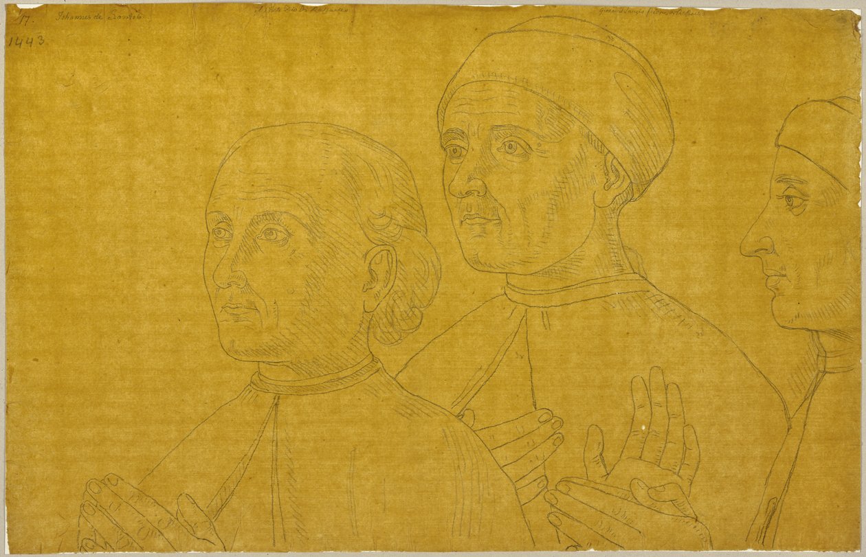 Fra: Samling af konturer og gennemtegninger, bind 7, blad 65 af Johann Anton Ramboux