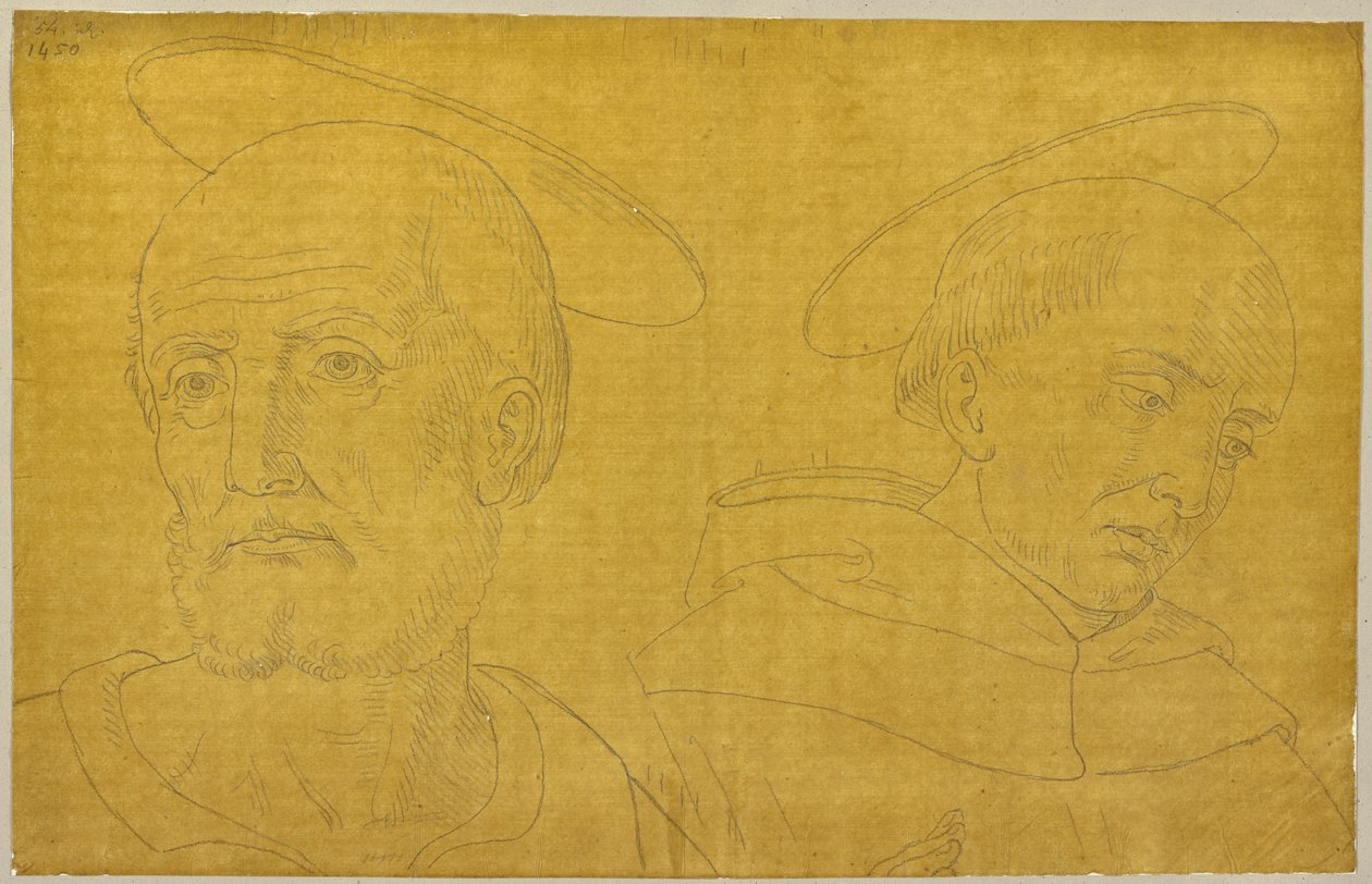 Fra: Samling af skitser og tegninger, bind 7, ark 72 af Johann Anton Ramboux