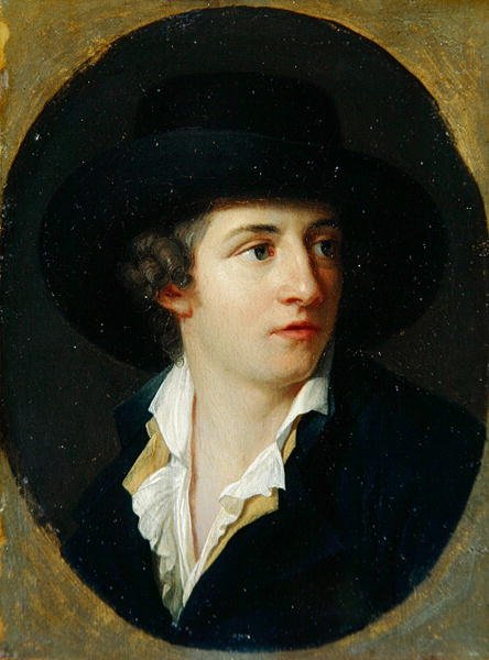 Portræt af Johann Christian Ruhl af Johann August the Younger Nahl