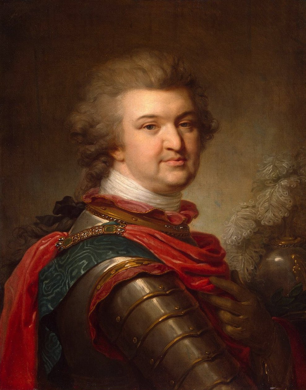 Portræt af prins Grigori Potemkin, ca. 1790 af Johann Baptist Edler von Lampi