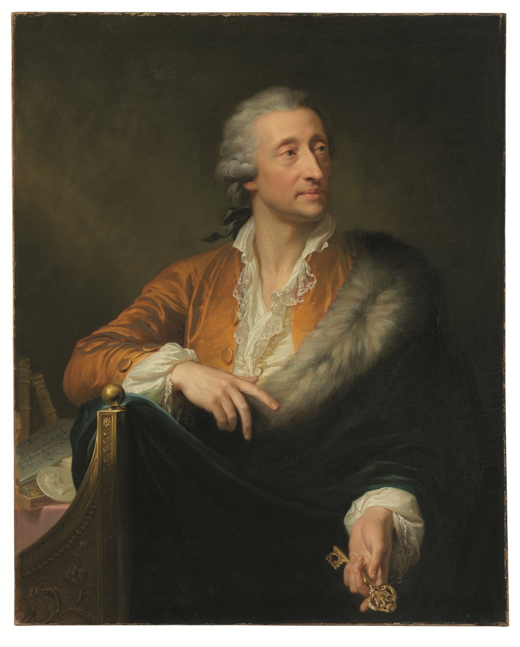 Portræt af grev Franz Peter Friedrich von Diesbach (1739-1811) af Johann Baptist I Lampi