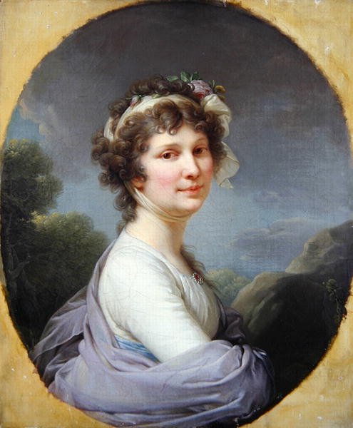Theresia Edler von Wohlleben af Johann Baptist I Lampi