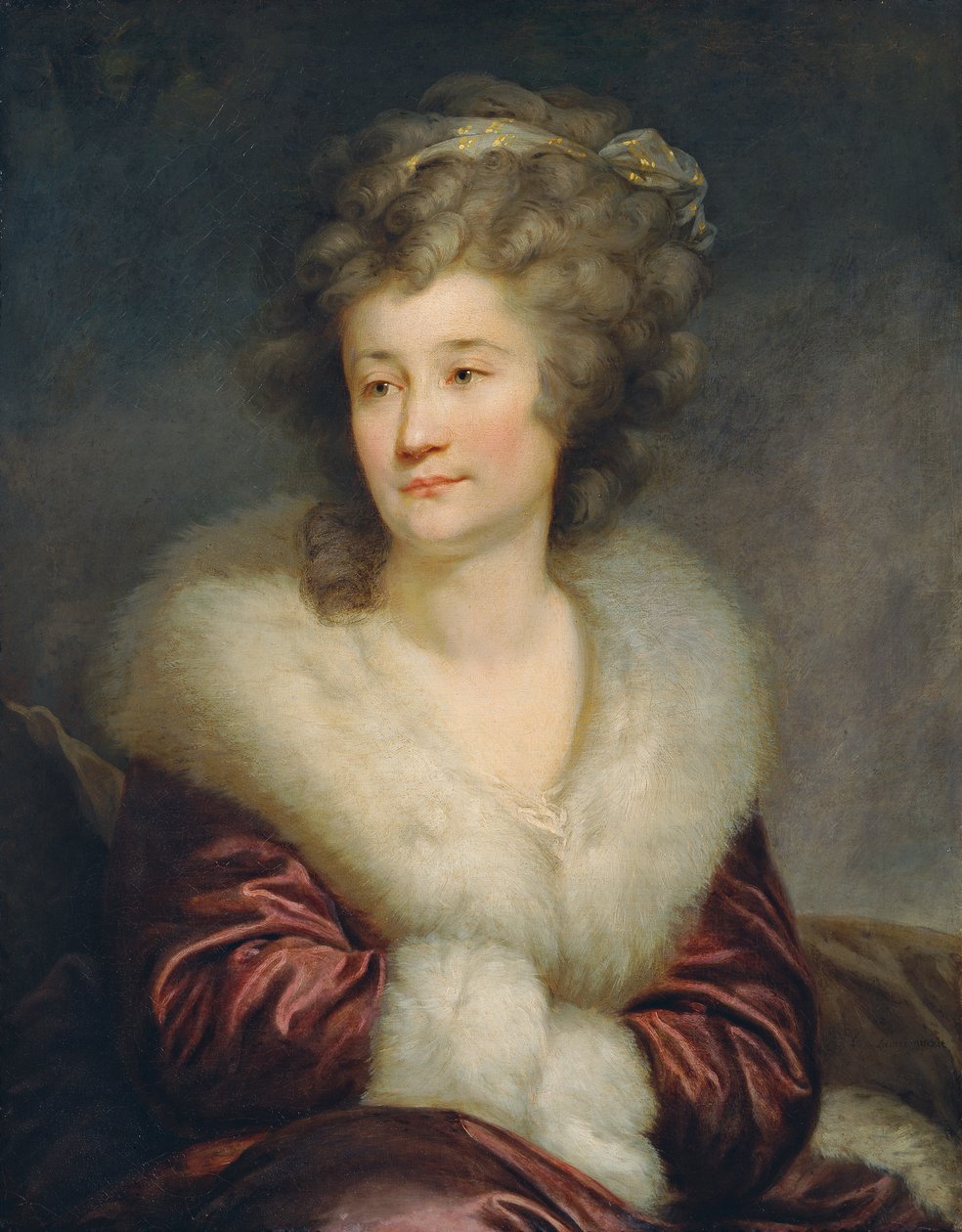Gräfin Nicolai, geb. Potocka af Johann Baptist Lampi d. Ä.