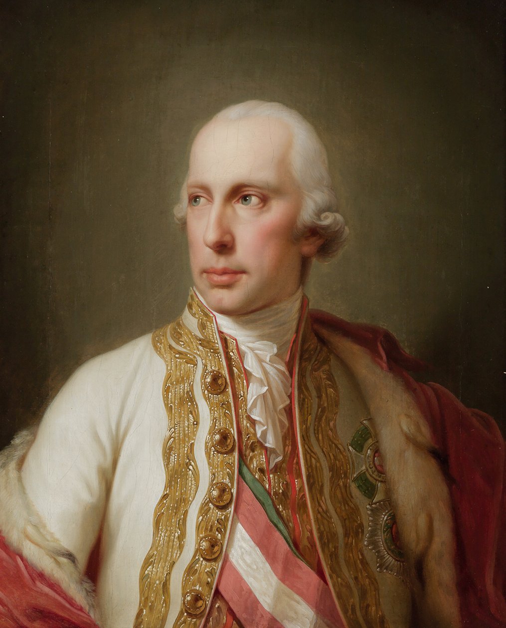 Portræt af den hellige romerske kejser Frans II 1768-1835 af Johann Baptist Lampi the Younger