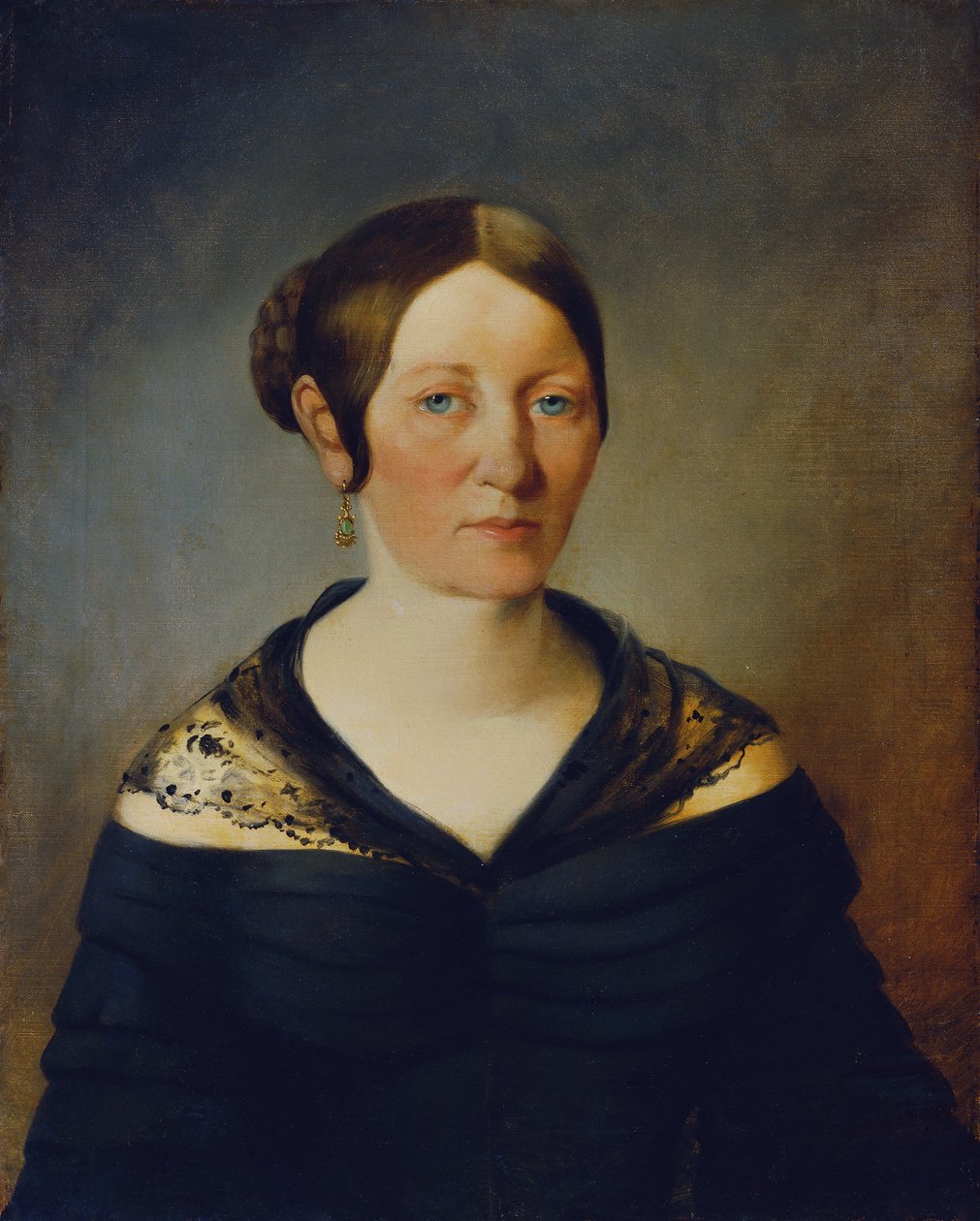 dame portræt af Johann Baptist Reiter