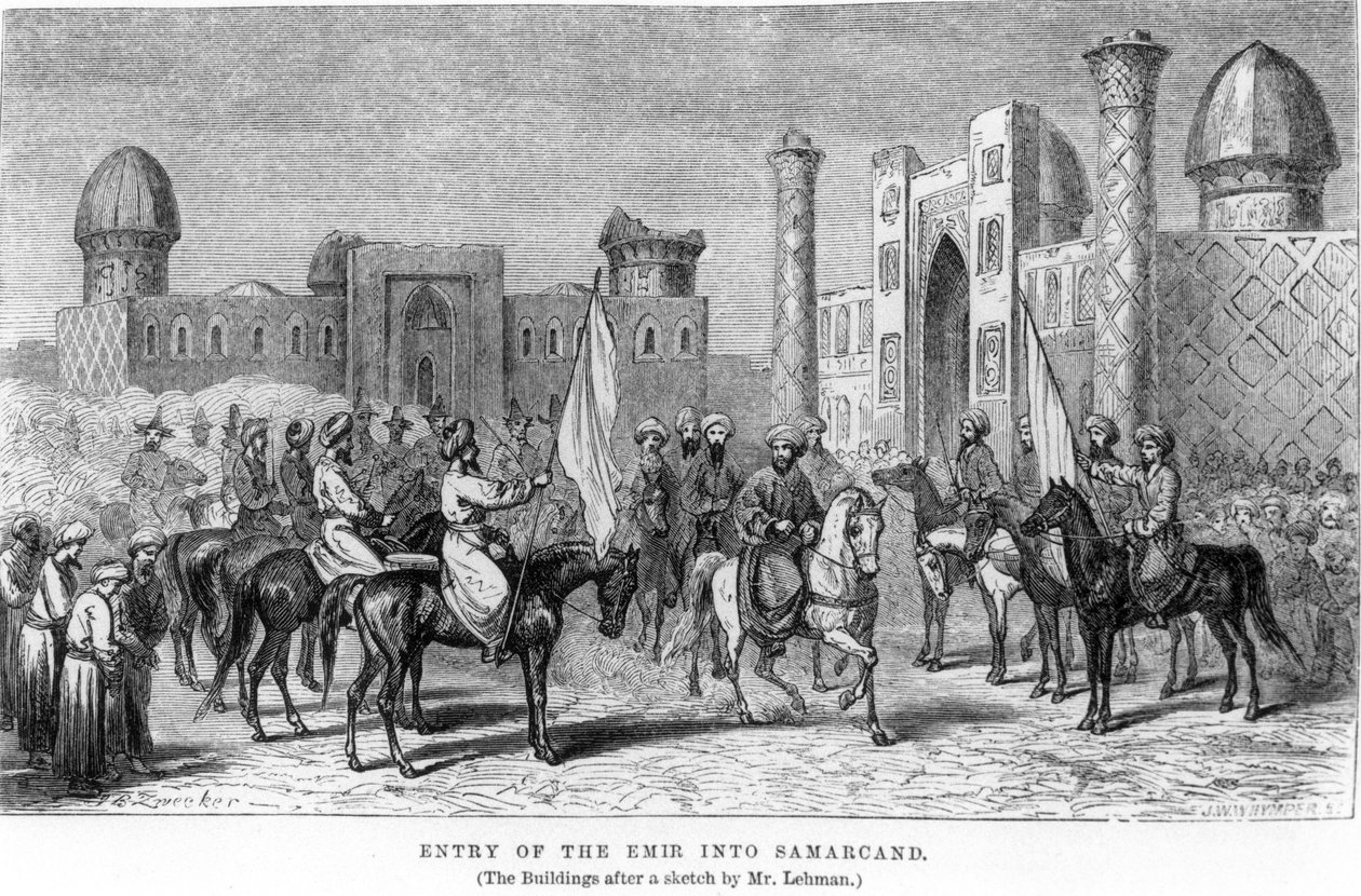 Emirens indtog i Samarkand, fra 