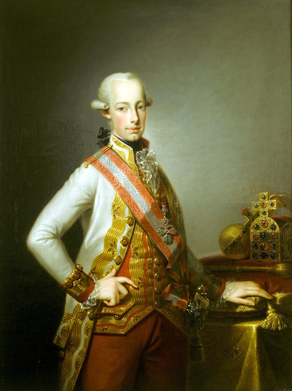 Lampi - Kejser Frans II - Brødremenighedens Galleri af Johann Baptist von Lampi the Elder