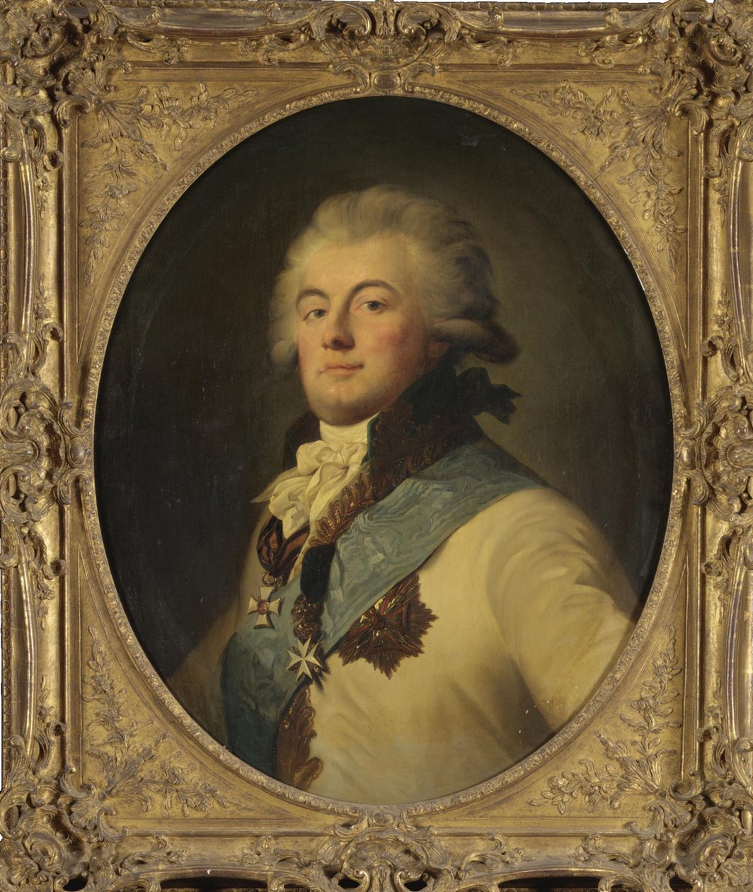 Portræt af admiral juli Litta Giulio Renato de Litta Visconti Arese af Johann Baptist von Lampi the Elder