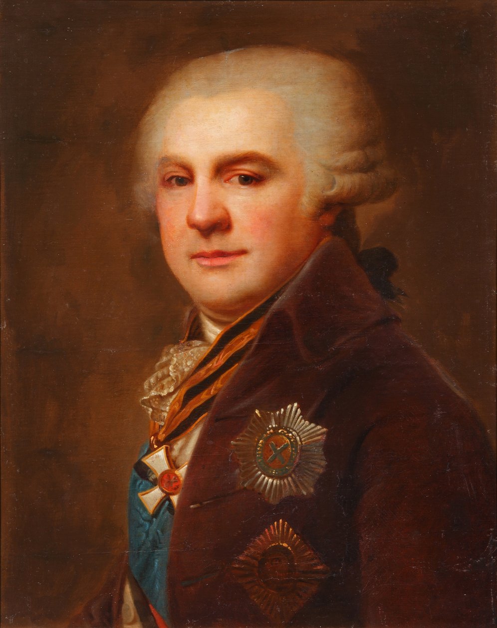 Portræt af grev Alexander Nikolaevich Samoilov 1744-1814, efter 1796 af Johann Baptist von Lampi the Elder