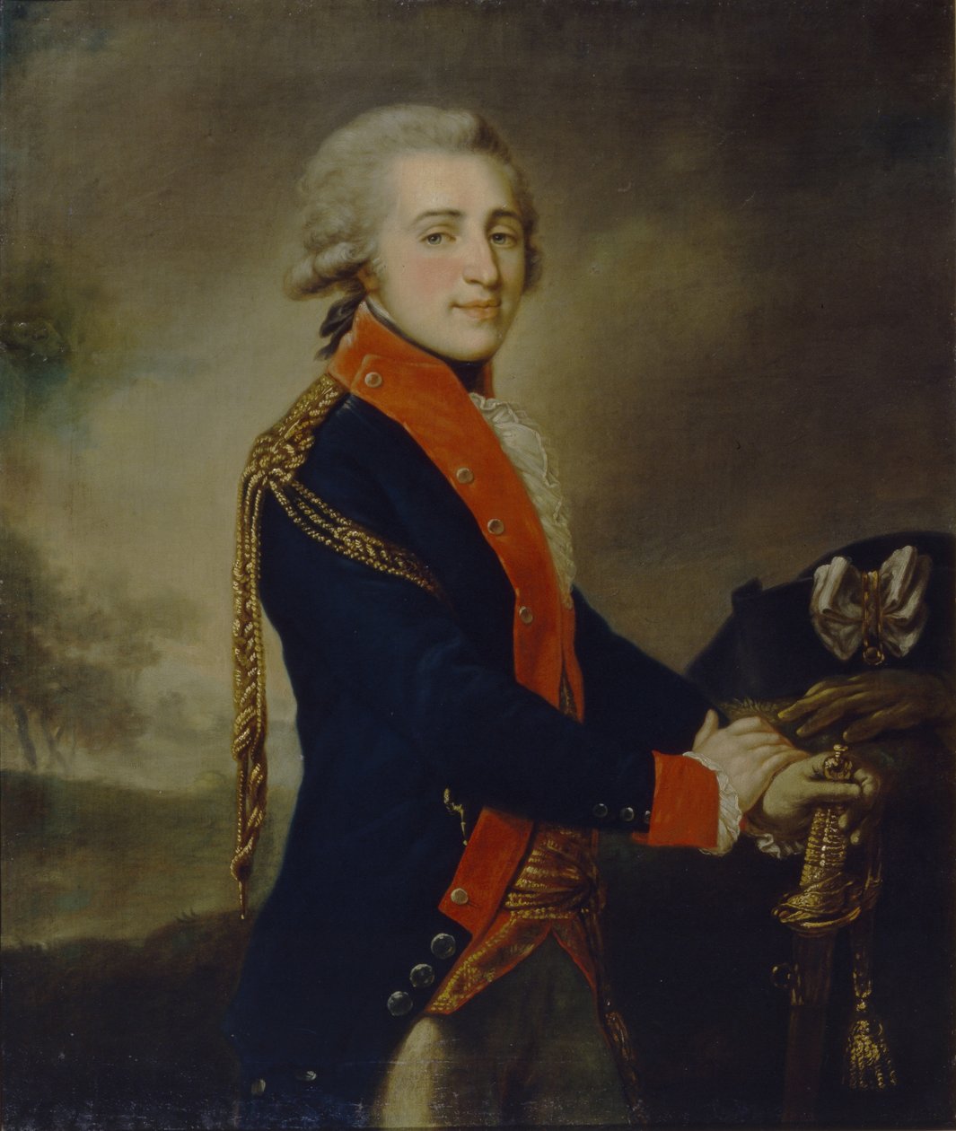 Portræt af grev Artemy Ivanovich Lazarev 1768-1791, 1790