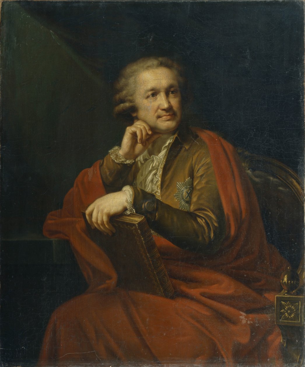 Portræt af prins Alexander Sergeevich Stroganov 1733-1811, 1793 af Johann Baptist von Lampi the Elder