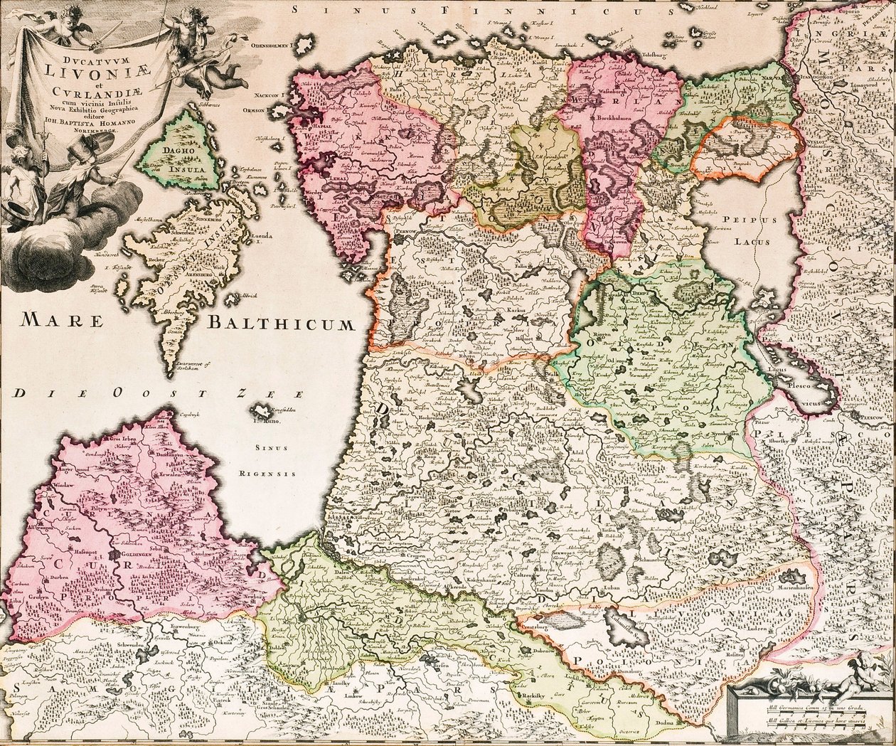 Fra Østersøen af Johann Baptista Homann