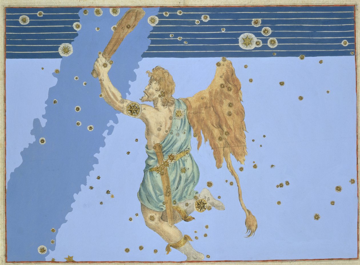 Stjernebilledet Orion, fra 