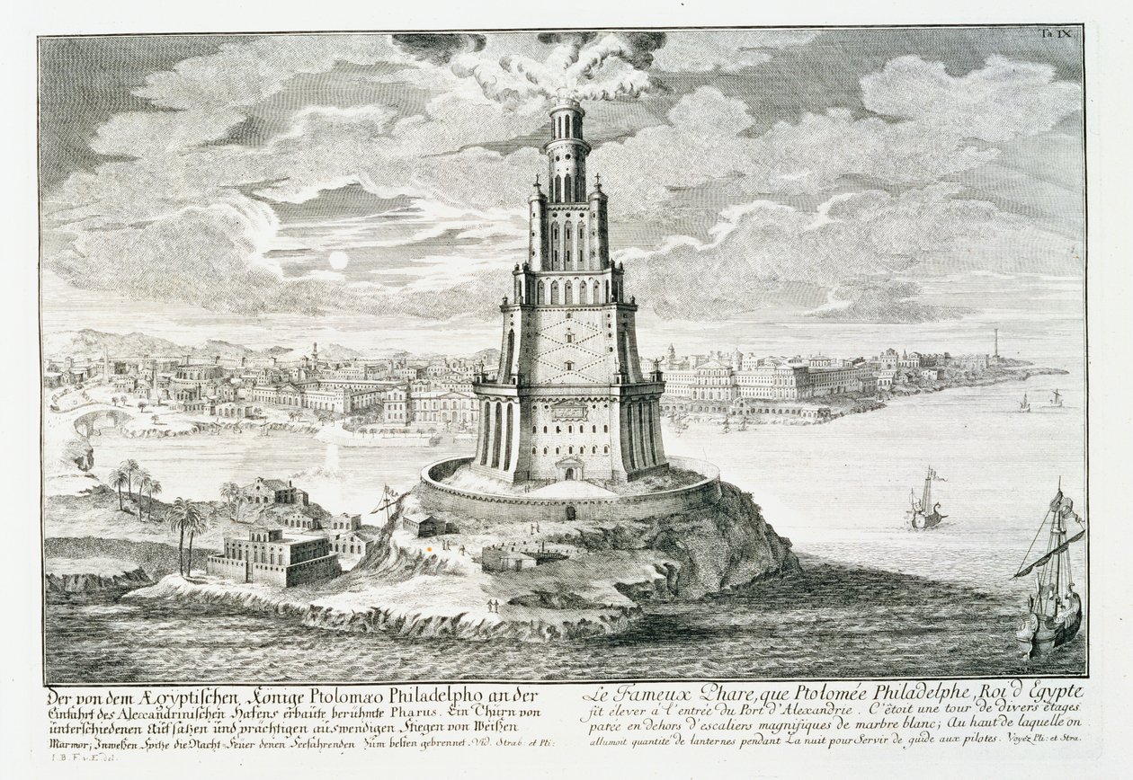 Pharos of Alexandria, plade 9 fra 