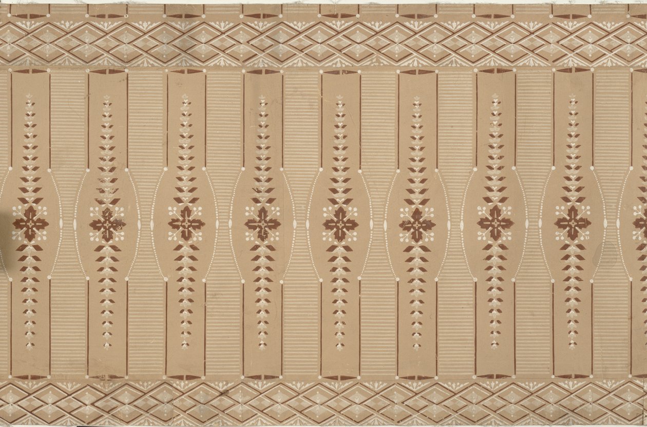 Tapet design af Johann Christian Arnold