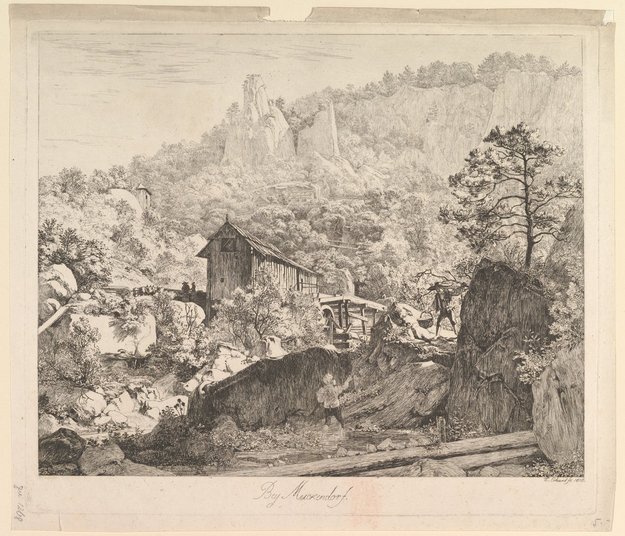 Around Muckendorf, 1818. dani af Johann Christian Erhard