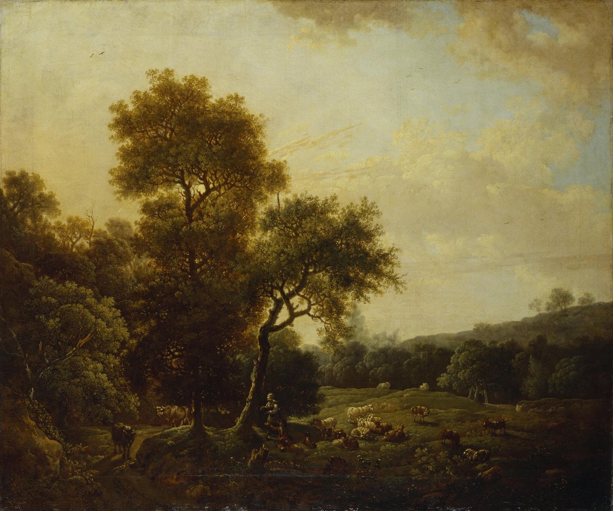 Landskab af Johann Christian Klengel