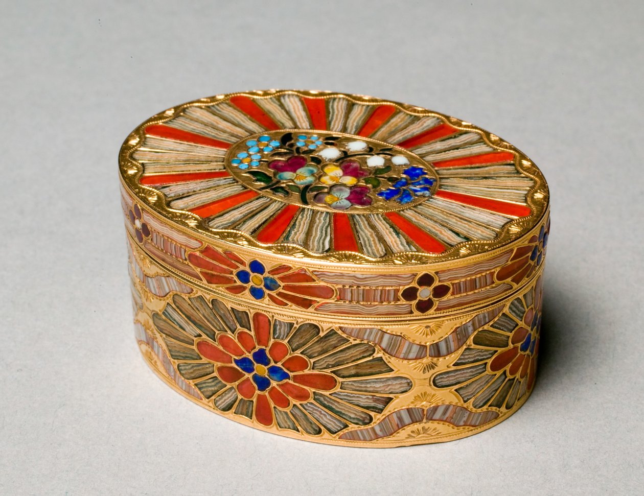 Snusæske, ca. 1780-1790 af Johann Christian Neuber