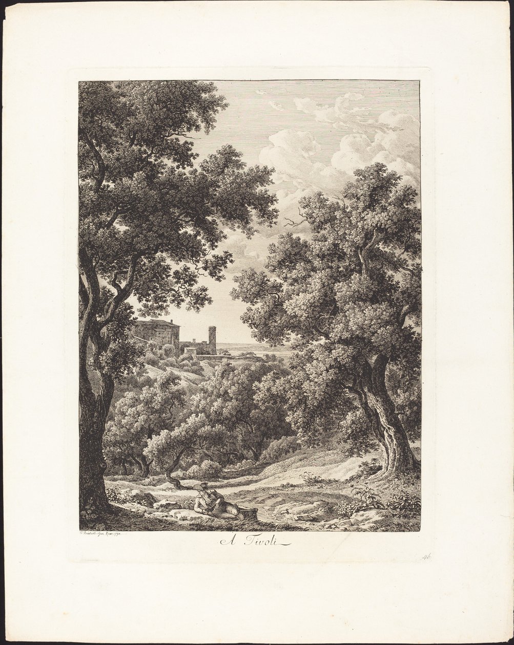 Og Tivoli af Johann Christian Reinhart