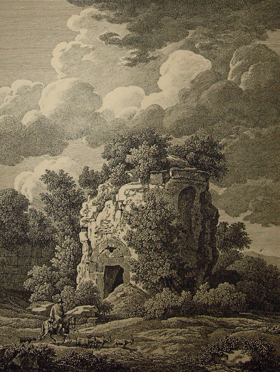 J C Reinhart Grav Falerium 1796 af Johann Christian Reinhart