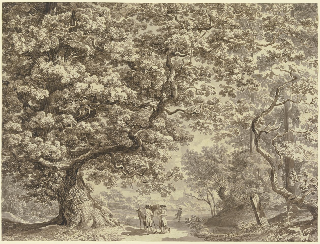 Landskab af Johann Christian Reinhart