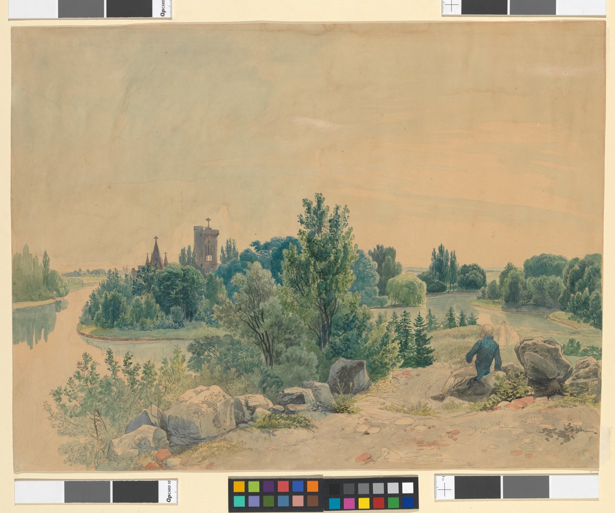 Franzensburg i Laxenburg af Johann Christoph Erhard