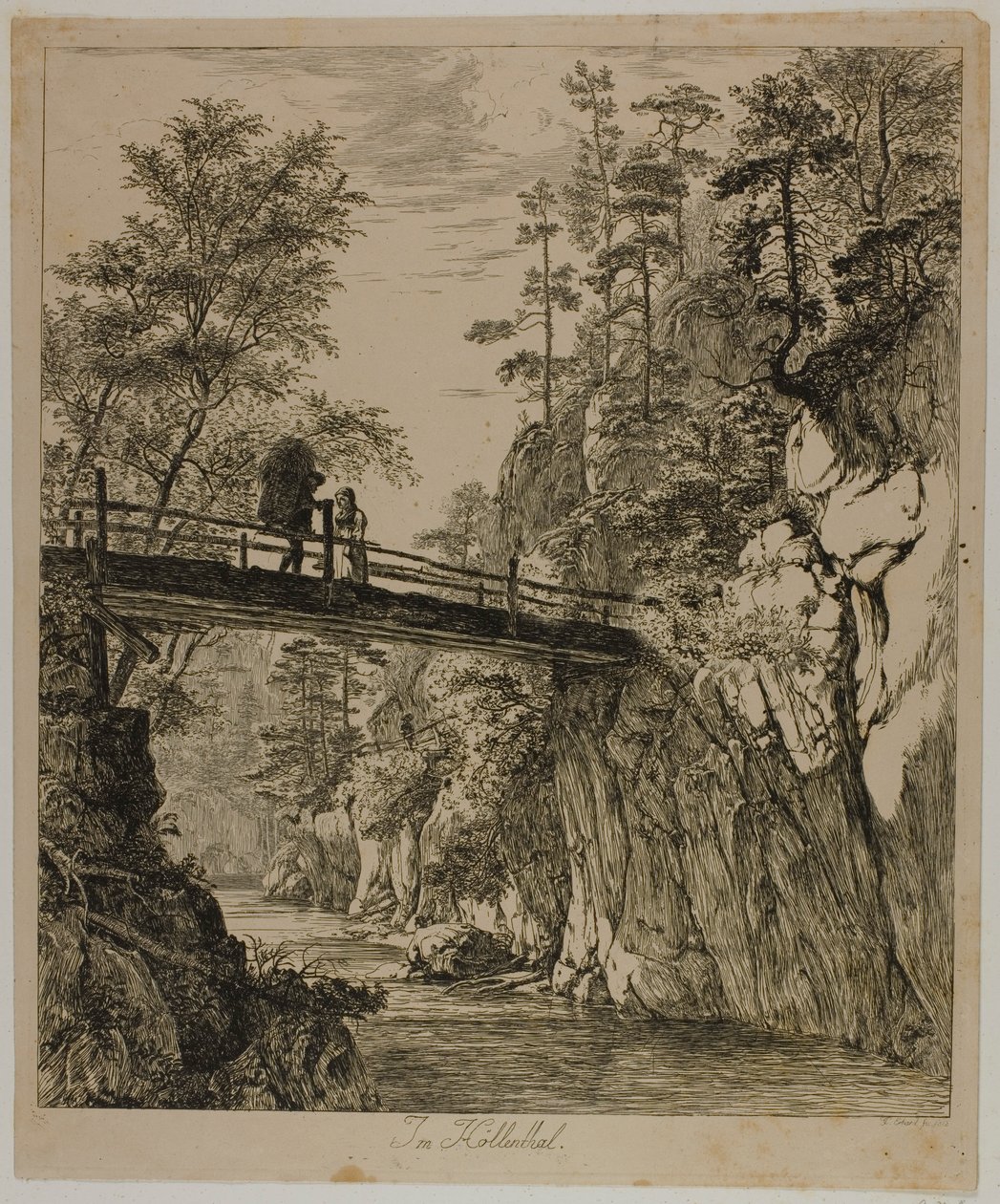 I Höllenthal af Johann Christoph Erhard