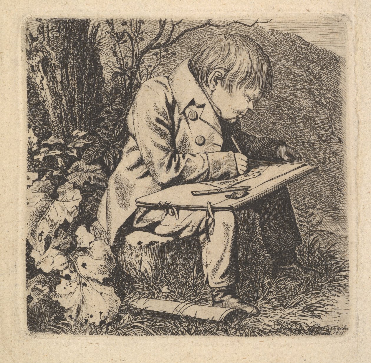 Kunstneren Hoffman af Johann Christoph Erhard